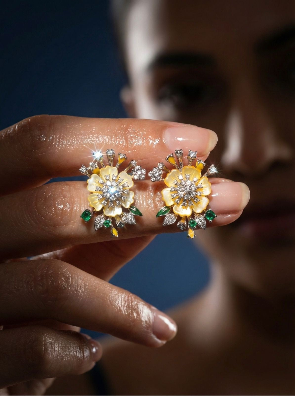 Sunflower Bloom Earrings
