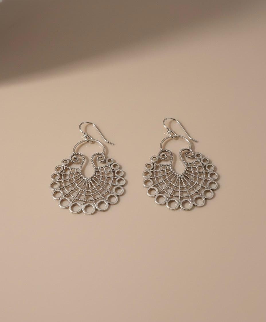 Silver Filigree Chandeliers