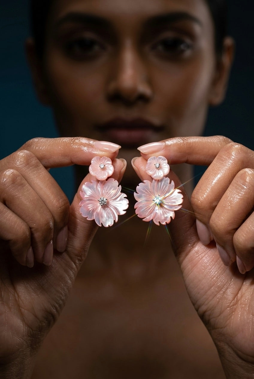 Blush Bloom Earrings