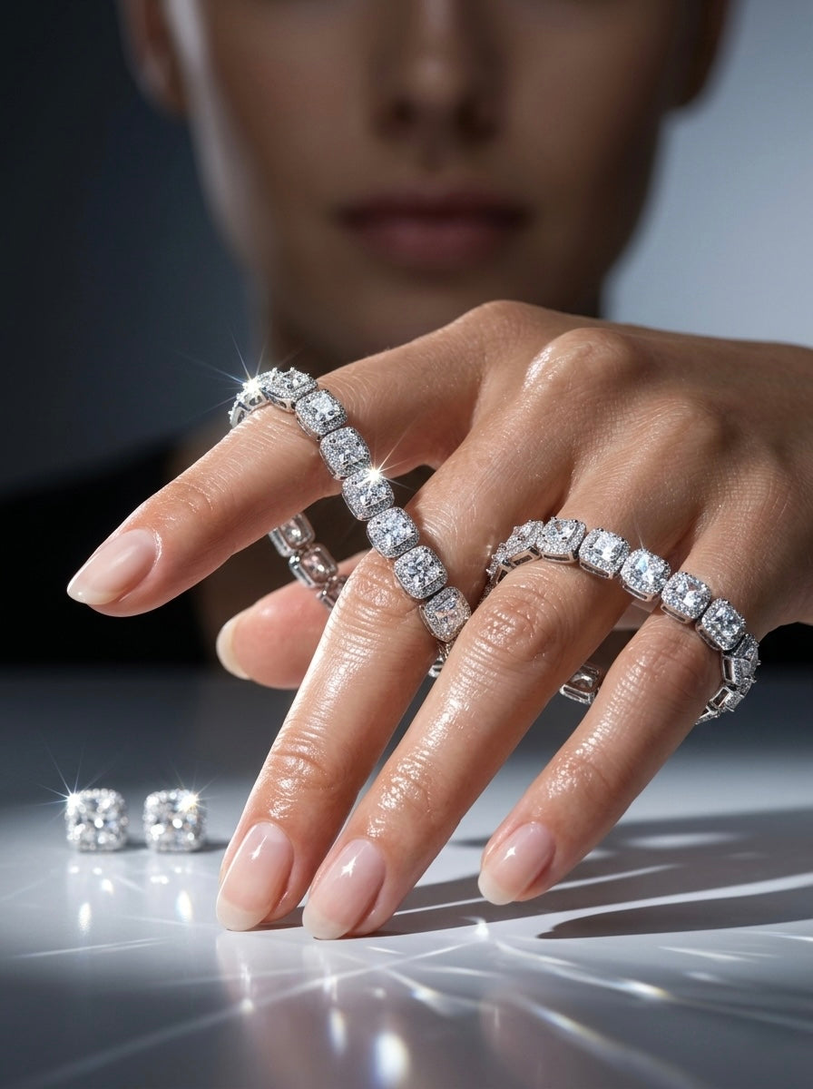 Celeste Tennis Bracelet