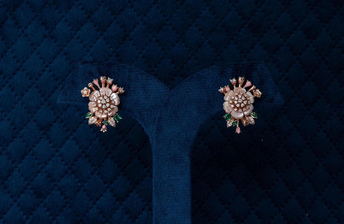 Rosé Jardin Studs