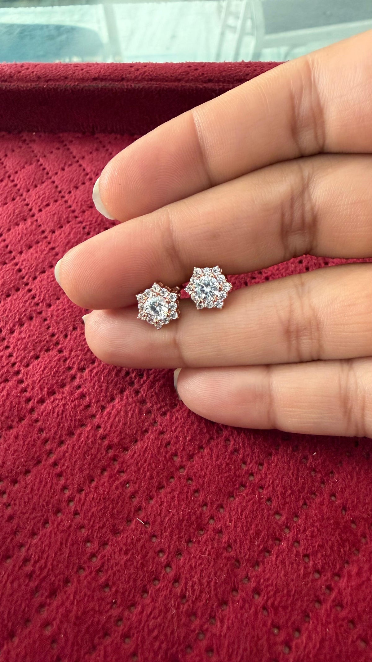 Roopsi Celeste Solitaire Studs