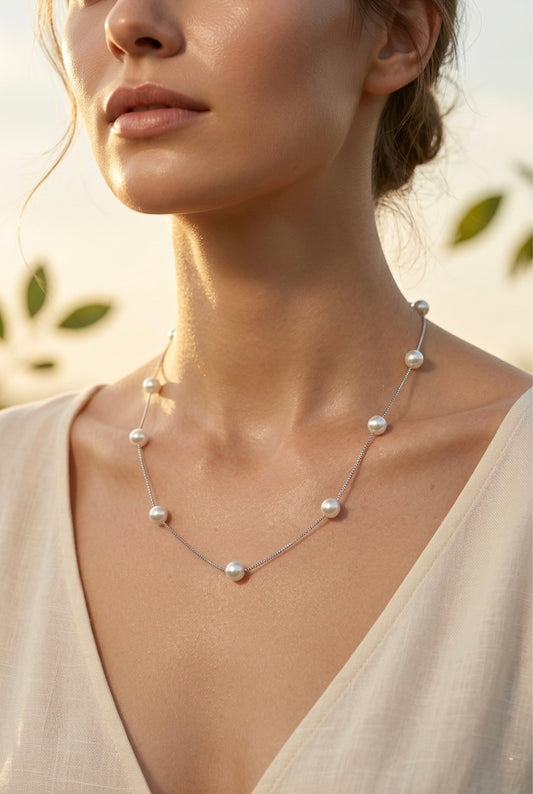 Roopsi Pearl Grace Necklace