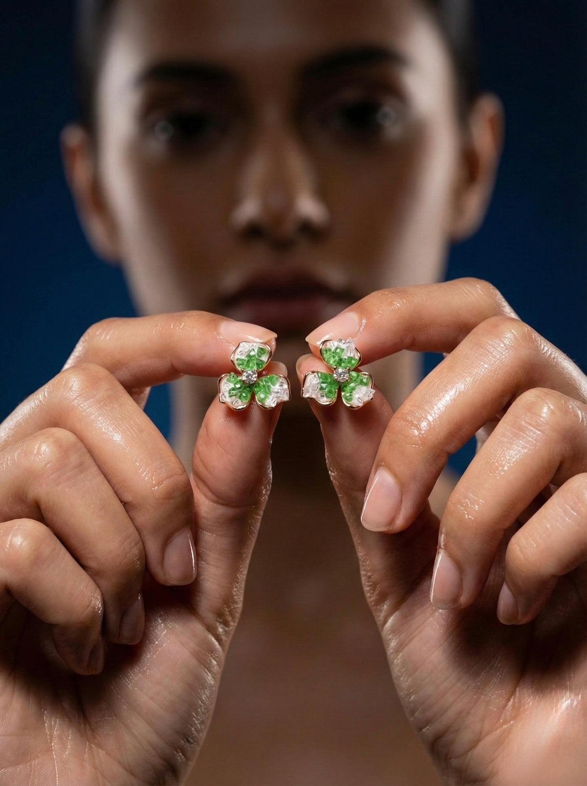 Clover Gleam Earrings