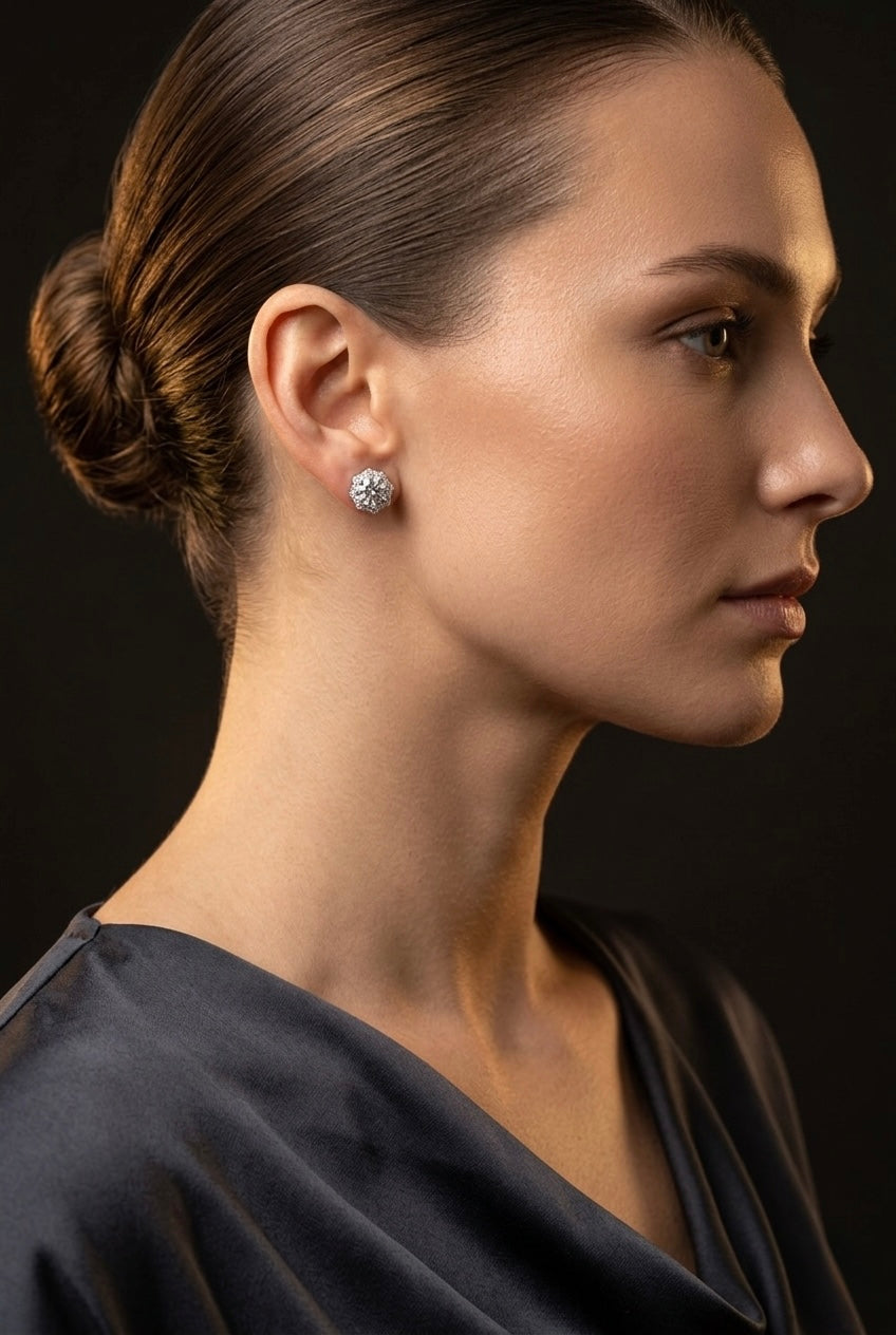 Roopsi Celeste Solitaire Studs