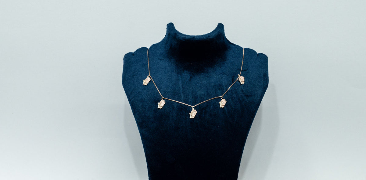 Roopsi Flutter Charm Necklace