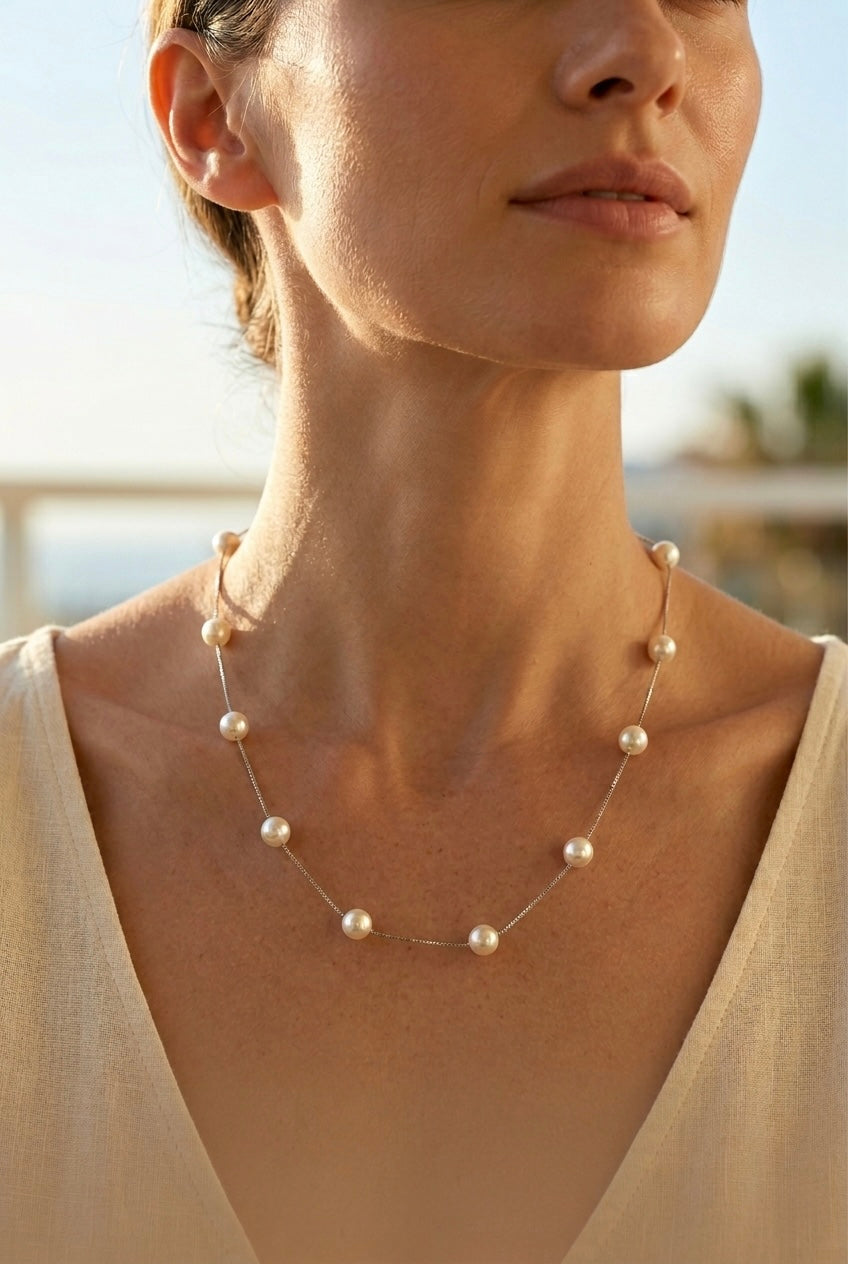 Roopsi Pearl Grace Necklace