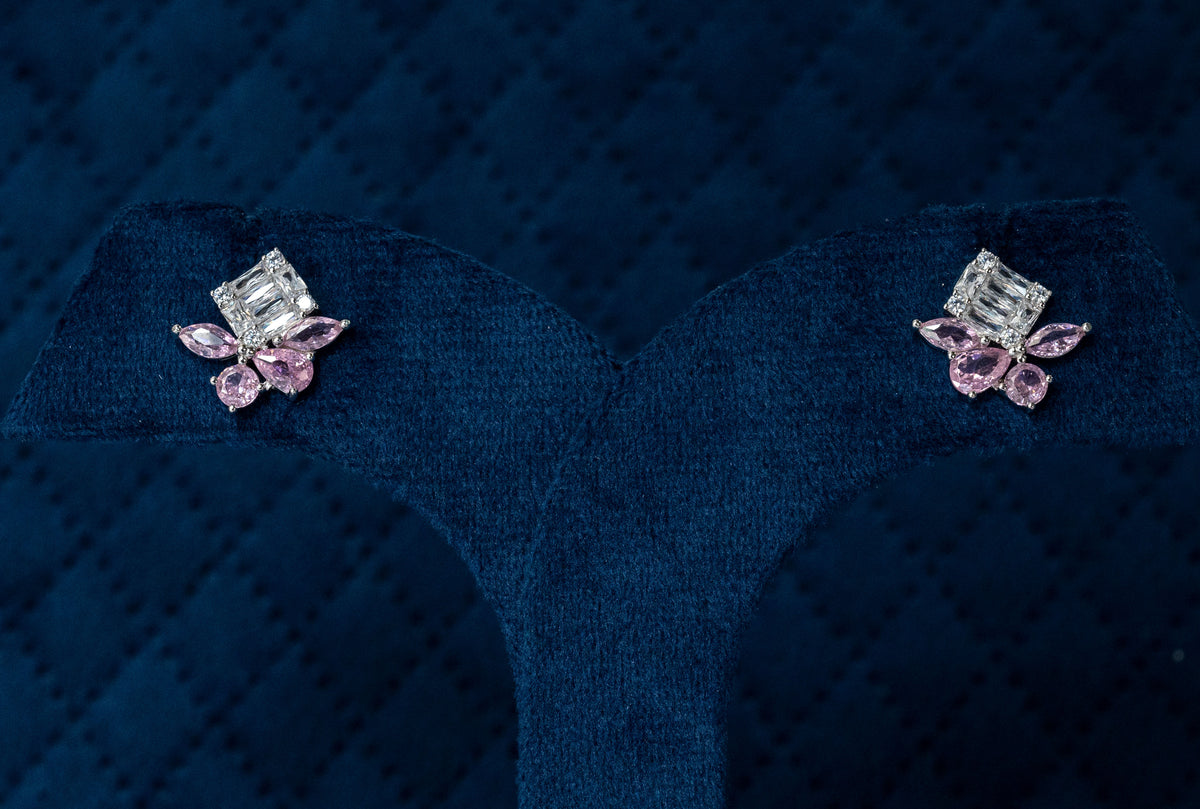 Roopsi Blush Petal Studs