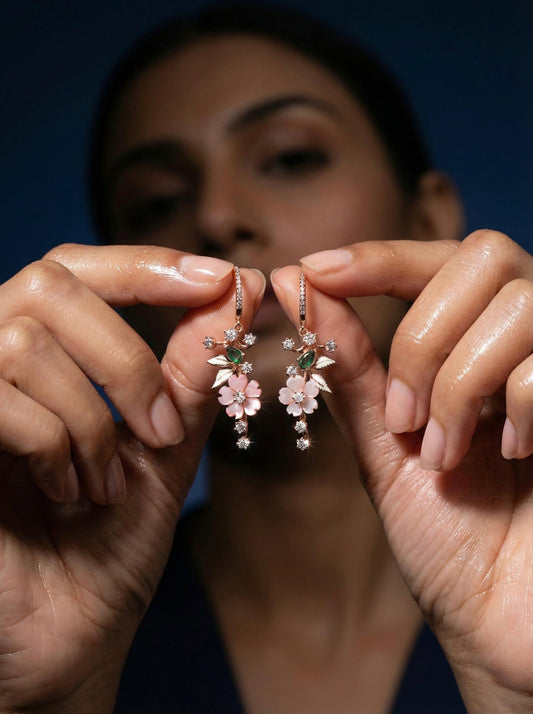 Blossom Garden Drop Earrings