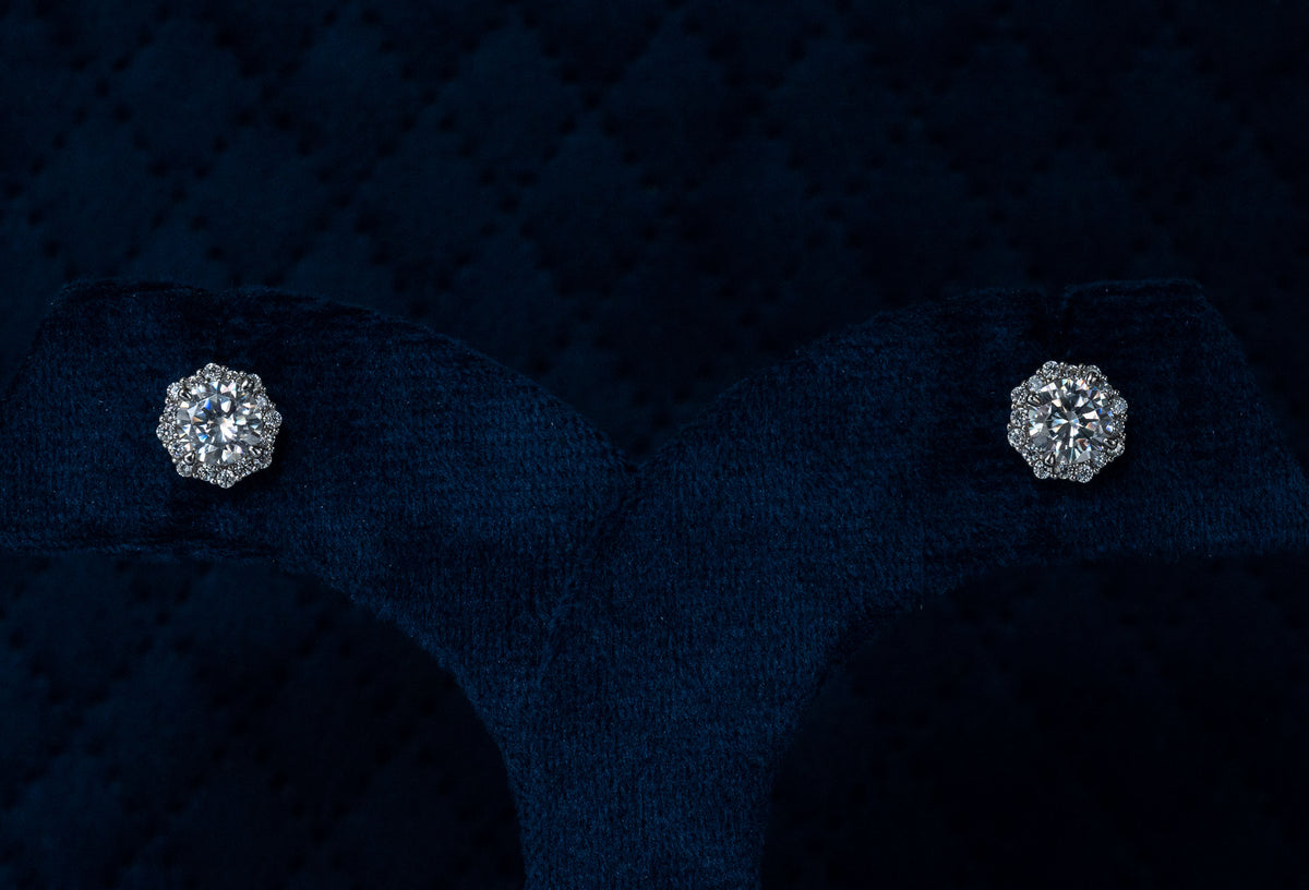 Roopsi Celeste Solitaire Studs