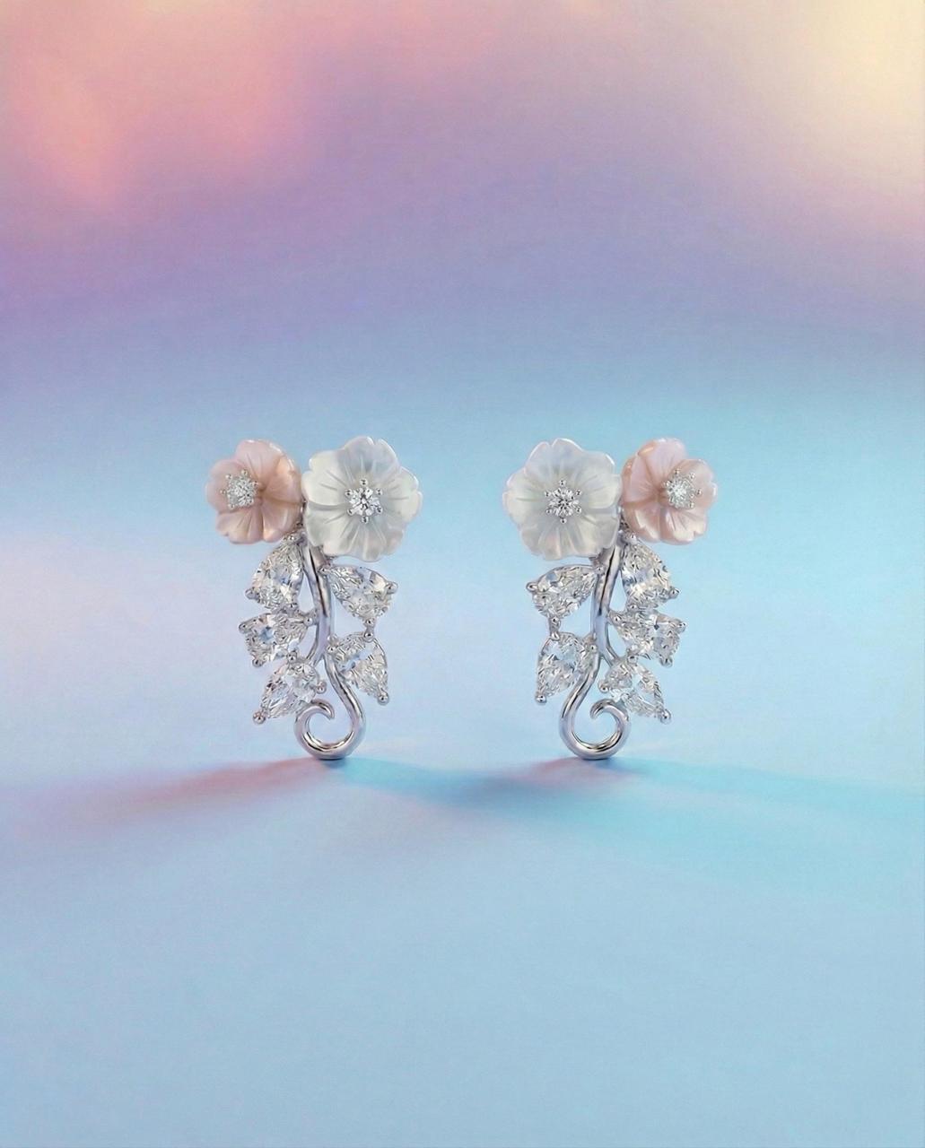 Floral Vine Earrings