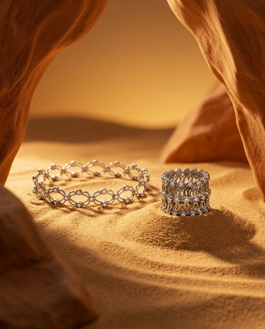 Lumi Link Stretch Ring + Bracelet