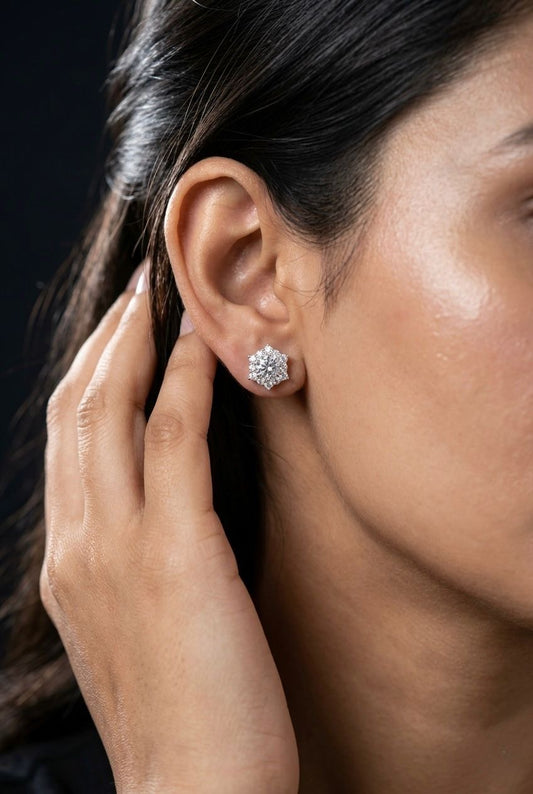 Roopsi Celeste Solitaire Studs